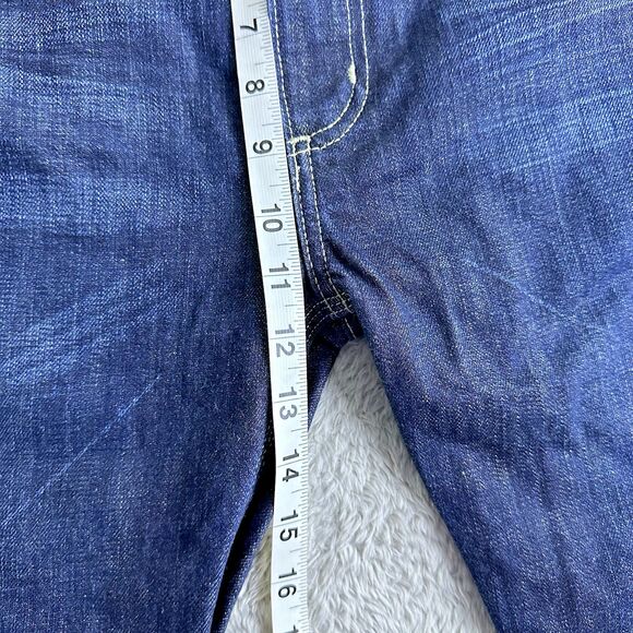 Carhartt Mens Slim Straight Fit Jeans Blue Denim Workwear W42 L30 Rugged Classic - Picture 5 of 10